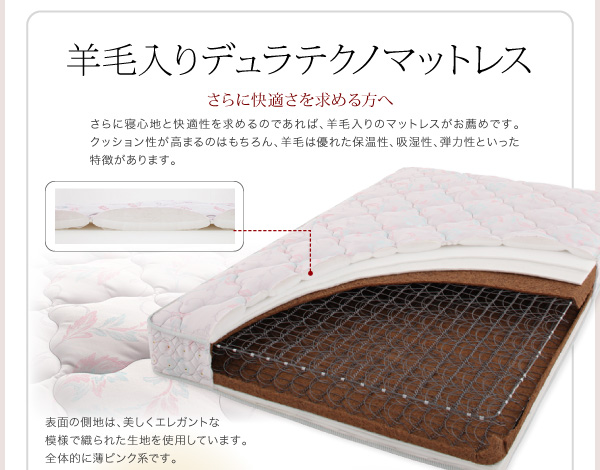 ハイヘッドデザインすのこベッド Brat ブラート 商品説明画像33