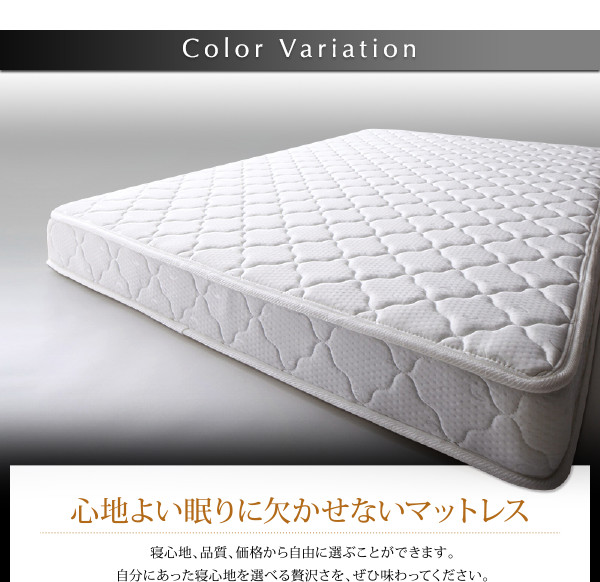 棚・コンセント付すのこステーションベッド G-BED ジーベッド 商品説明画像15