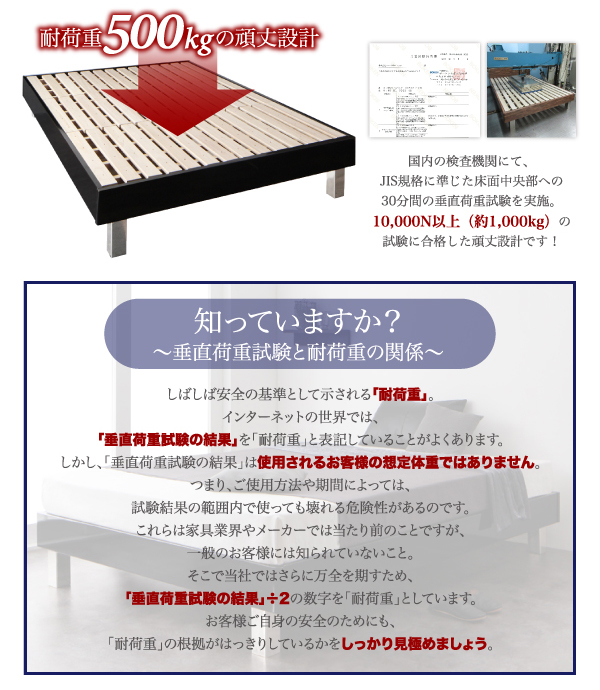 すのこステーションボトムベッド Tough-BOTTOM タフボトム 商品説明画像5
