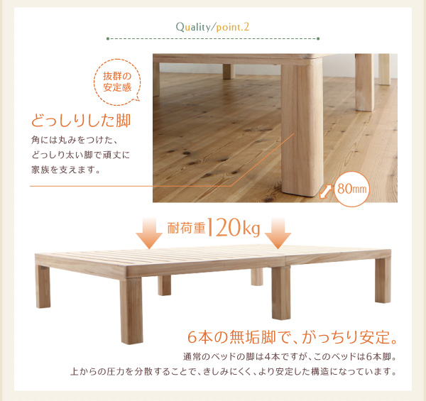 総桐すのこベッド Kirimuku キリムク 商品説明画像18