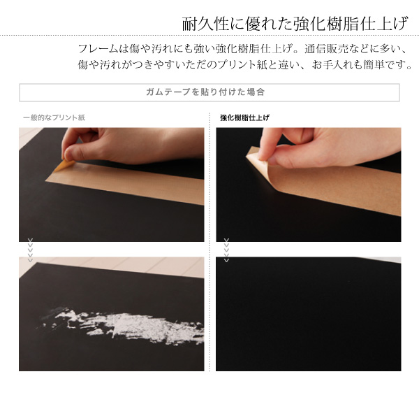 シンプルモダンデザインフロアローステージベッド Renita レニータ 商品説明画像11