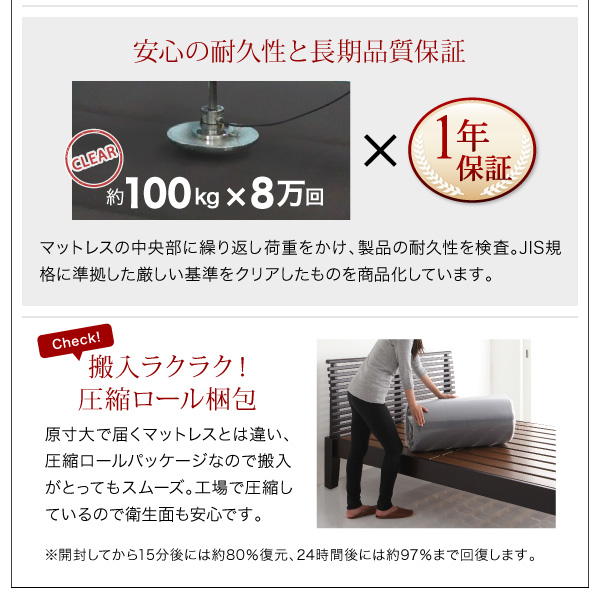 棚・コンセント付き収納ベッド Oslo オスロ 商品説明画像15