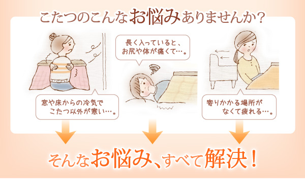 こたつに合わせるフロアコーナーソファ（ふわふわマイクロファイバータイプ） 商品説明画像6