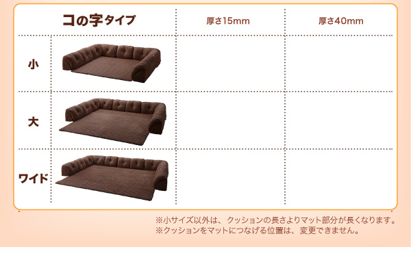 こたつに合わせるフロアコーナーソファ（ふわふわマイクロファイバータイプ） 商品説明画像28