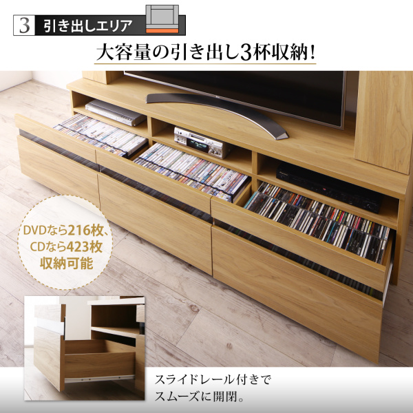 ハイタイプテレビボード TITLE タイトル 商品説明画像7