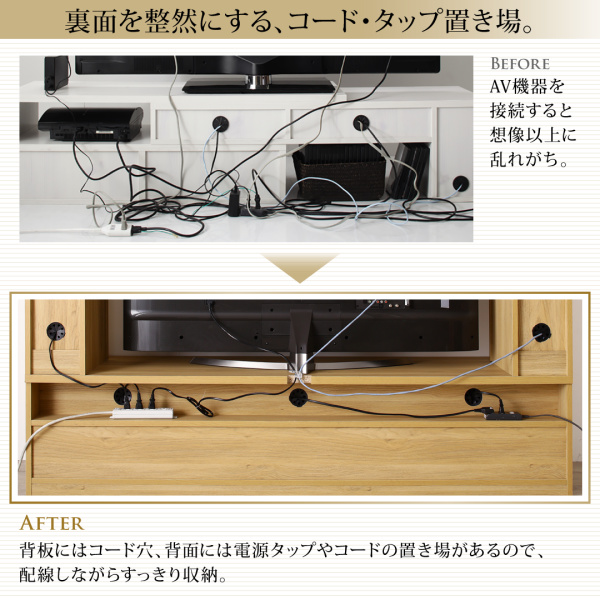 ハイタイプテレビボード TITLE タイトル 商品説明画像11