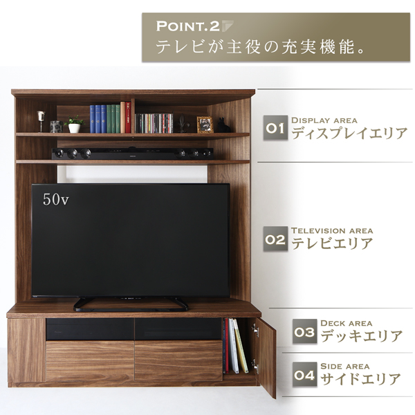 ハイタイプコーナーテレビボード city-angle シティアングル 商品説明画像8