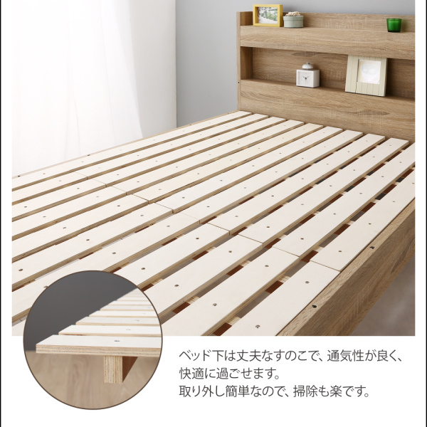 2段ベッドにもなるワイドキングサイズベッド Whentass ウェンタス 商品説明画像14
