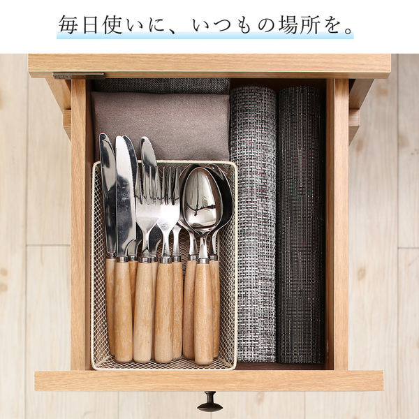 キッチンでも洗面所でも使える木目調すきま収納ラック Apol アポル 商品説明画像8