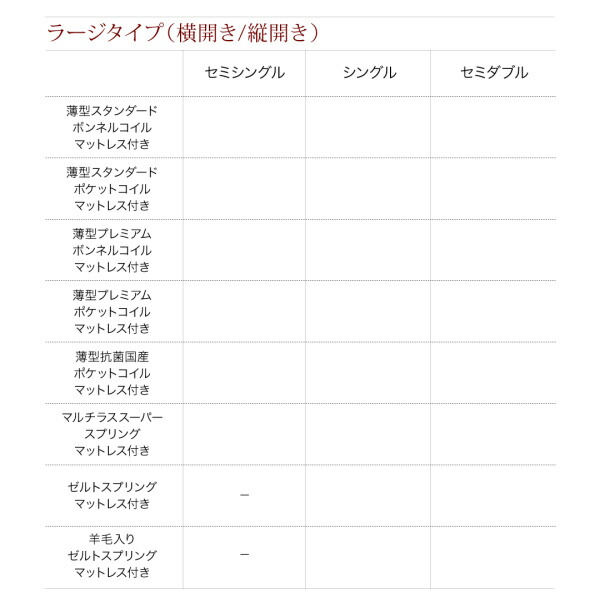 国産跳ね上げ収納ベッド Renati-DB レナーチ・ダークブラウン 商品説明画像34