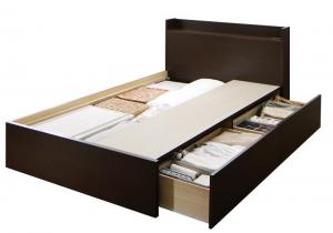 連結・棚・コンセント付すのこ収納ベッド Ernesti エルネスティ すのこ仕様 商品追加画像1