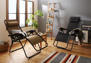 無段階リクライニング折りたたみ式リラックスチェア Scilla シラー 商品追加画像1
