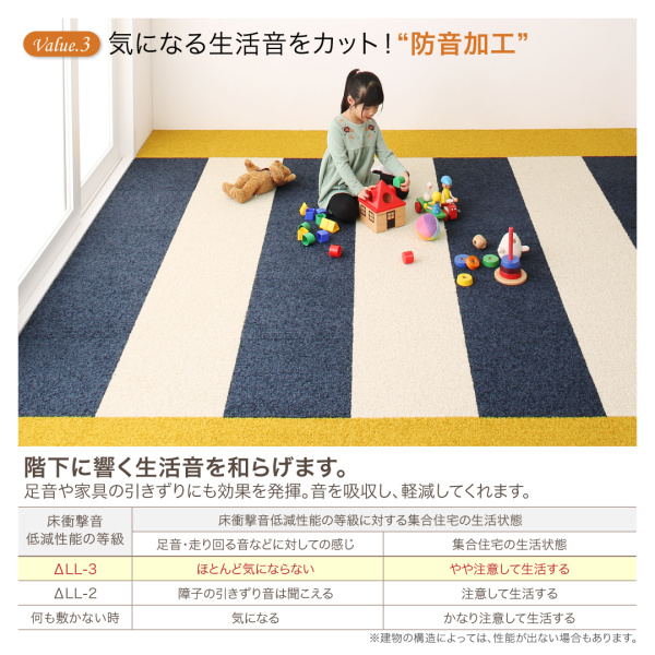 多機能吸着タイルカーペット Erabel エラベル 商品説明画像14