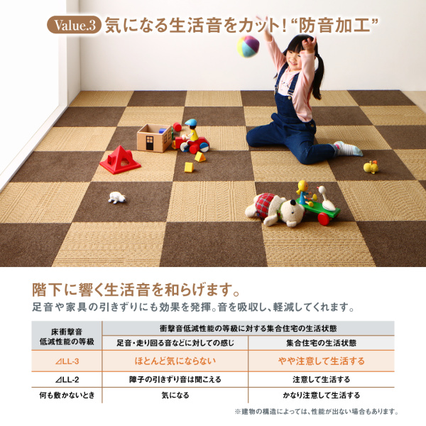 多機能吸着タイルカーペット Knitwith ニットウィズ 商品説明画像13