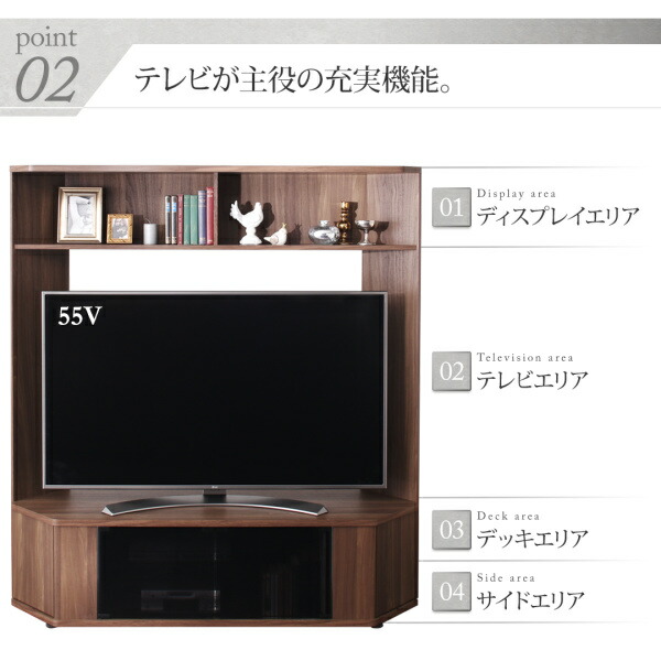 ハイタイプテレビボード XX ダブルエックス 商品説明画像5