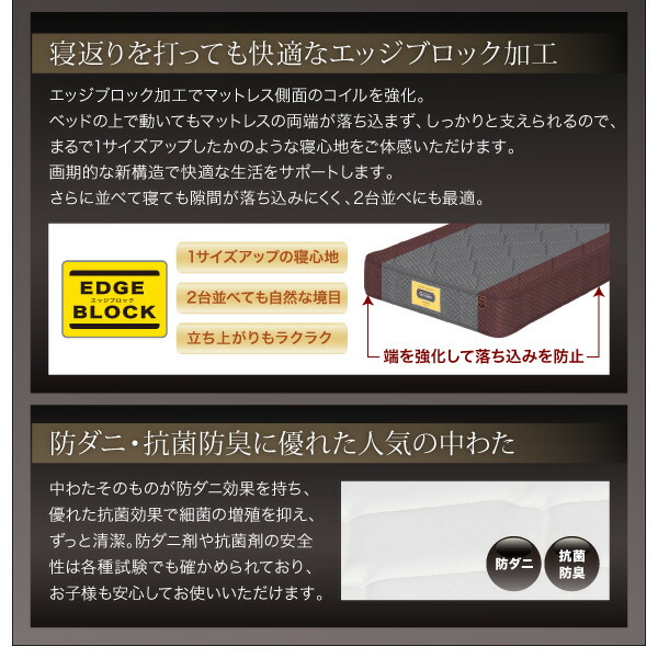 ワイドサイズデザイン収納ベッド Hrymr フリュム 商品説明画像24
