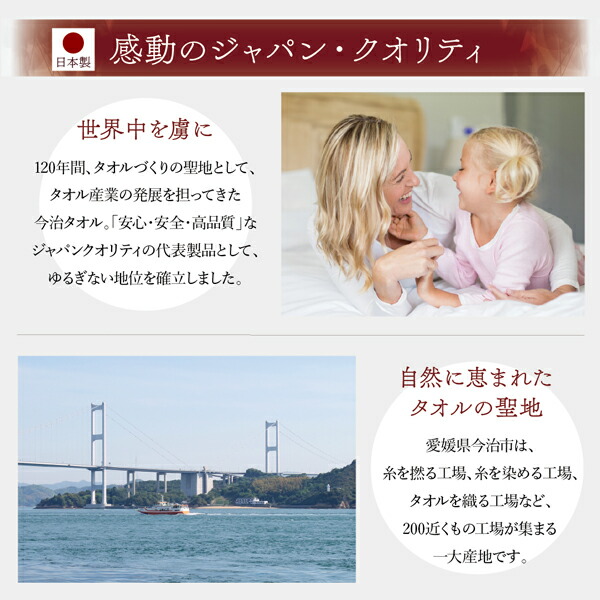 今治生まれの綿100％ 洗えるふっくらタオルの贅沢カバーリング 和やか 商品追加画像8