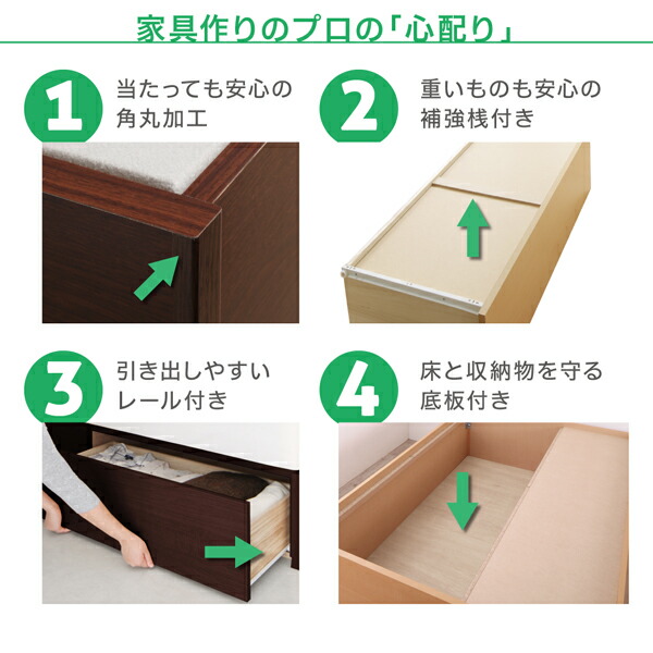 ファミリー収納連結ベッド Alonza アロンザ 商品追加画像12