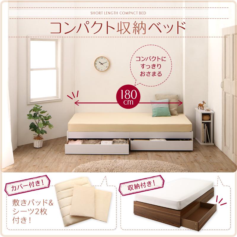 コンパクト収納ベッド CS コンパクトスモール
