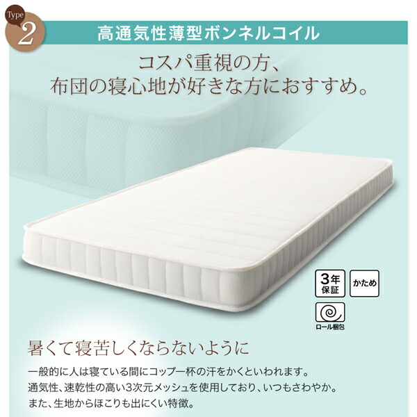 コンパクトマットレス 商品説明画像9
