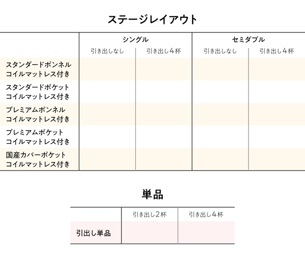 棚コンセント付デザイン収納ベッド Novinis ノビニス 商品説明画像14