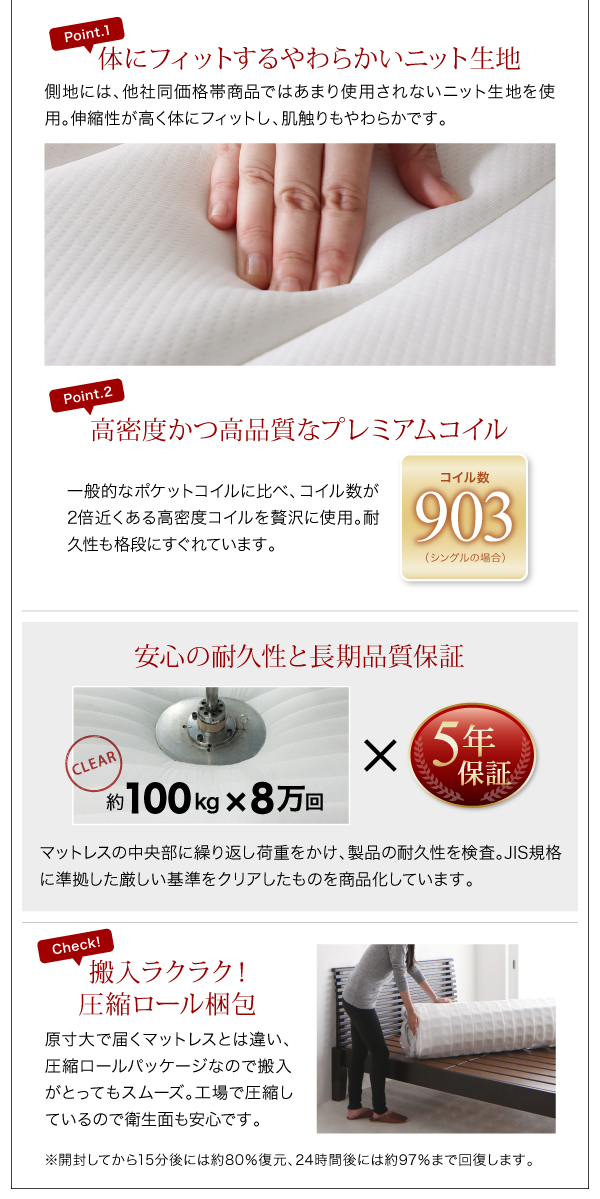 モダンライト・コンセント付き大型フロアベッド Indirect インディレクト 商品説明画像22