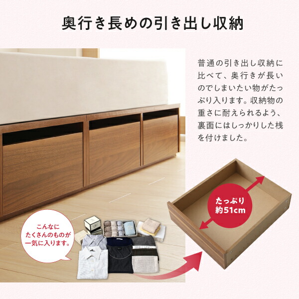 ベッドとしても使えるフローリング調デザイン小上がり ひだまり 商品追加画像12