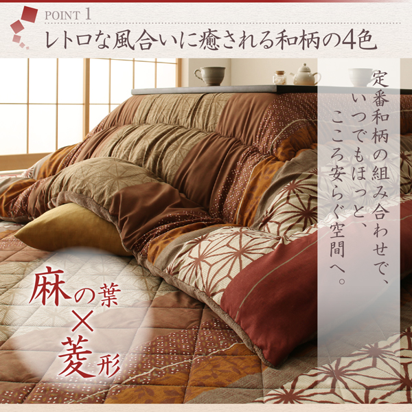 和レトロこたつ布団 こまり 商品説明画像3