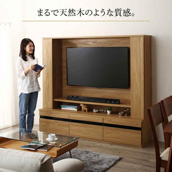 壁掛け機能付きハイタイプTVボード IVORQUE イヴォーク 商品追加画像13