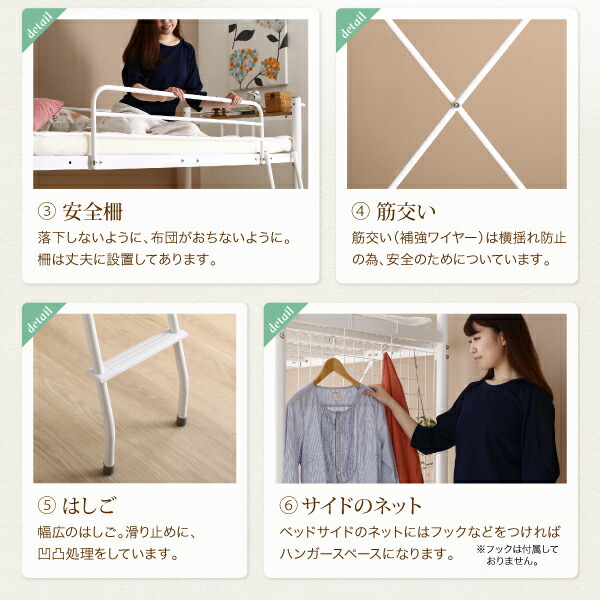 コンパクトロフトベッド Slimfit スリムフィット 商品追加画像10