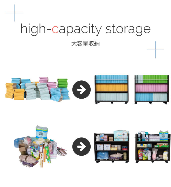 押入れ用ラック 幅19.5×奥行78.5cm 2個組 SGT-0130 商品説明画像6