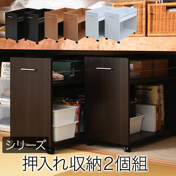 押入れ用ラック 幅38.5×奥行78.5cm 2個組 SGT-0131