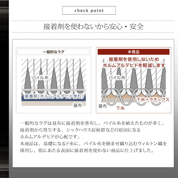 ウィルトン織デザインラグ Fialart フィアラート 商品追加画像10