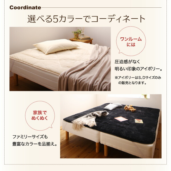 移動・搬入・掃除がらくらく 分割式脚付きマットレスベッド (ボンネルコイルマットレス / 敷きパッドなし / シングル / -　[No.100076820]) 商品説明画像14