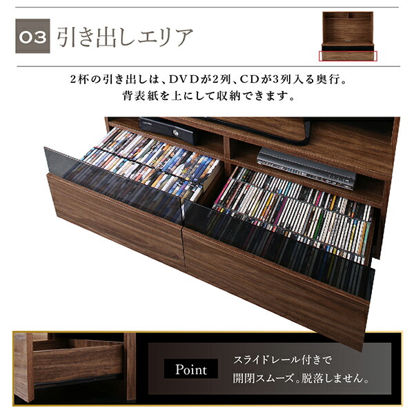 ミドルタイプテレビボードシリーズ city-sign シティサイン 商品説明画像8