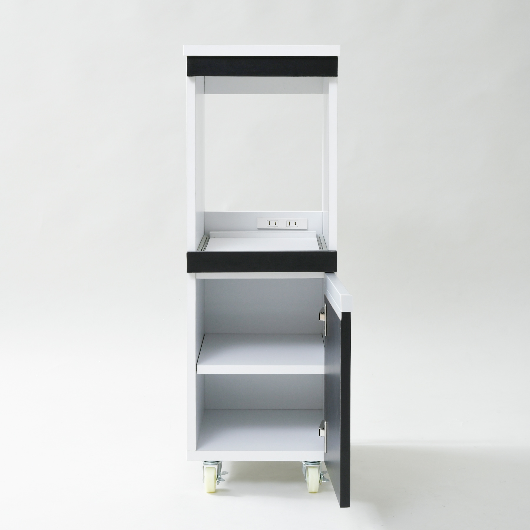 隙間ミニキッチンシリーズ 家電ラック（ロータイプ） FKC-0004 商品追加画像10