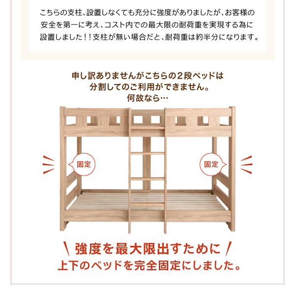 コンパクト頑丈2段ベッド minijon ミニジョン 商品説明画像11