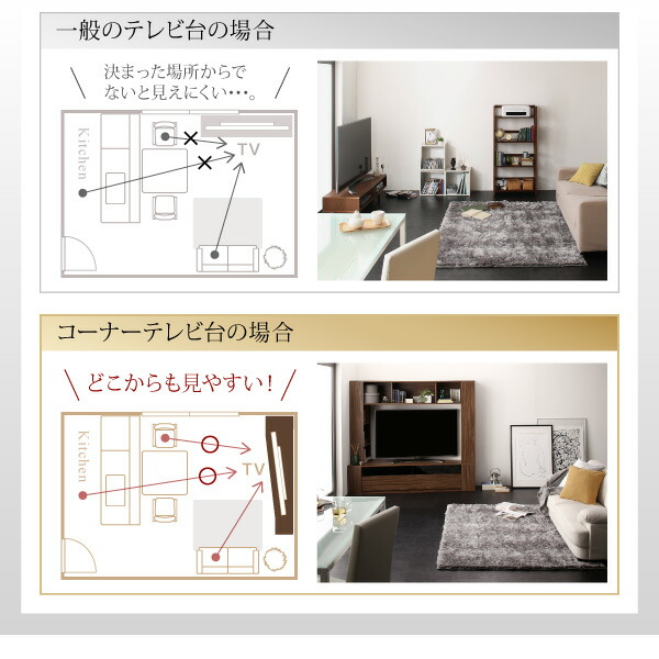 ハイタイプコーナーテレビボード Marcial マーシャル 商品追加画像5