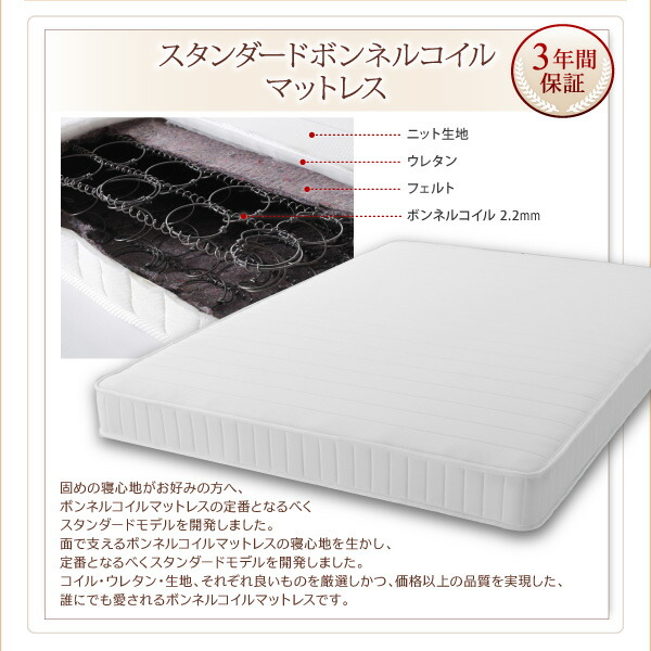 すのこ構造 脚付きマットレス ボトムファミリーベッド ALAMS アラムス 商品追加画像13