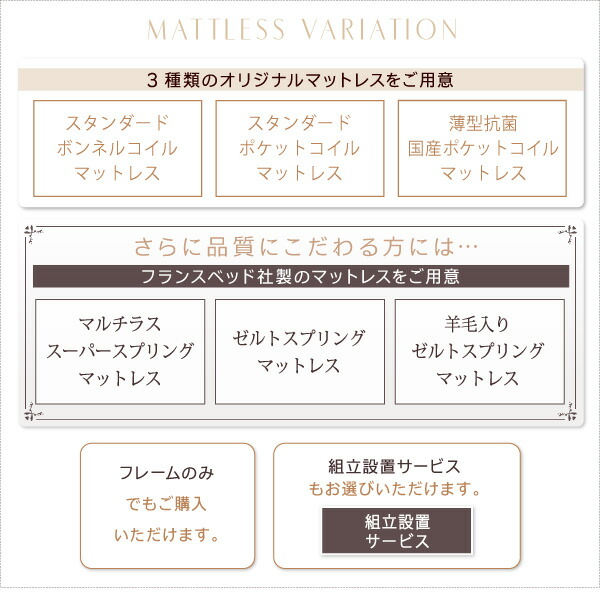 高さ調整可能国産すのこファミリーベッド Mariana マリアーナ (ベッドフレームのみ / シングル / ダークブラウン / -　[No.100062053]) 商品説明画像16