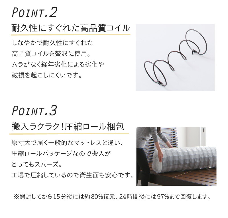 棚コンセント 収納付き ベッド Ever3 エヴァー3 商品追加画像15