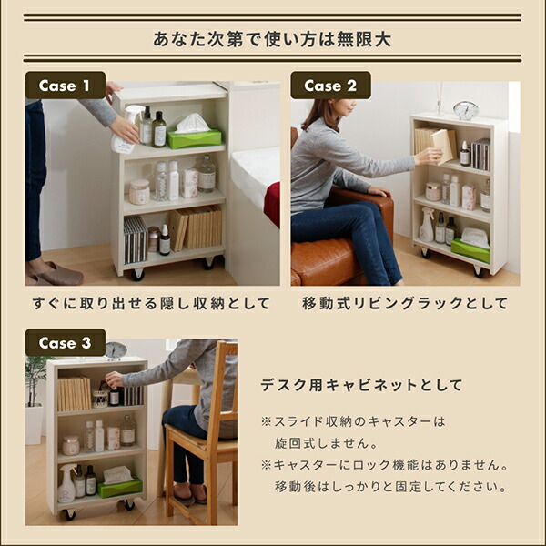 スライド収納付き コンパクトチェストベッド Compact-IN コンパクトイン 商品説明画像7