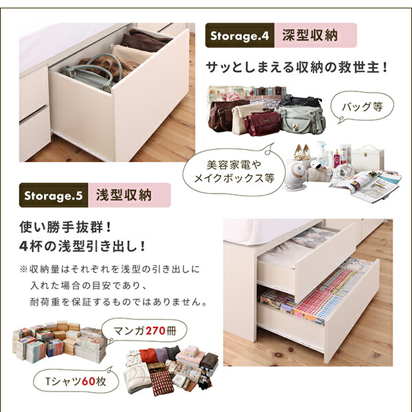 スライド収納付き コンパクトチェストベッド Compact-IN コンパクトイン 商品説明画像10