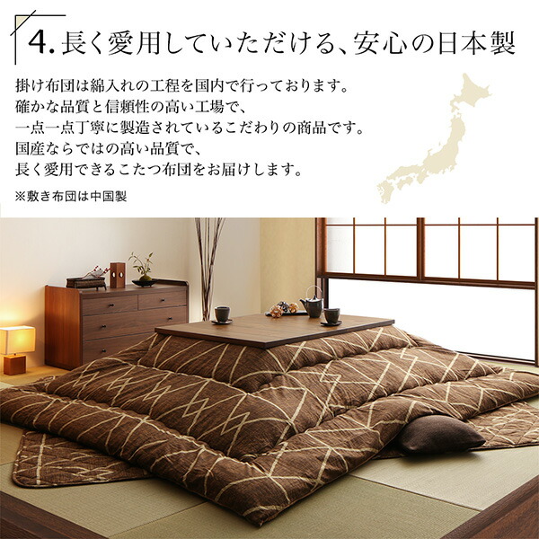 幾何学デザインのこたつ布団 Matica マティカ 商品追加画像14
