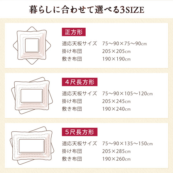 アートモダンなモザイクデザインこたつ布団 Kipfel キプフェル 商品追加画像13