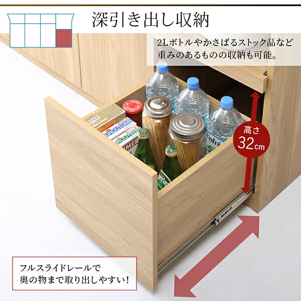 キッチン収納・作業台・テーブルになる1台3役のワイドバタフライキッチンカウンター 幅150 Qiiu クイーユ 商品追加画像9