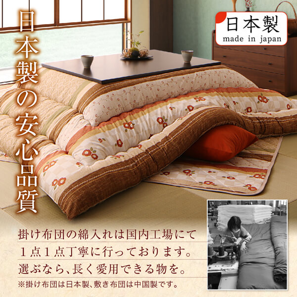 和レトロこたつ布団 春万知 はるまち 商品説明画像11