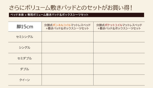 新・移動ラクラク 分割式マットレスベッド 商品説明画像23