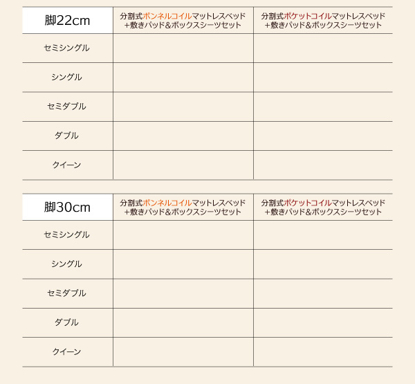 新・移動ラクラク 分割式マットレスベッド 商品説明画像24