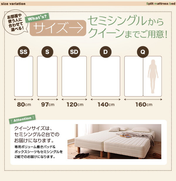 新・移動ラクラク 分割式マットレスベッド 商品追加画像9